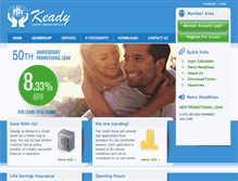 Tablet Screenshot of keadycu.com